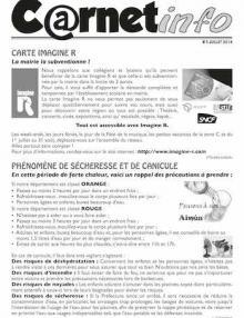 Vignette carnet info