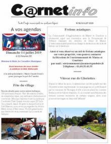 Vignette carnet info