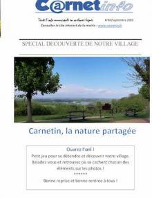 Vignette carnet info