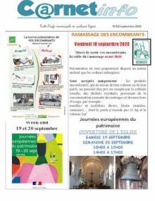 Vignette carnet info