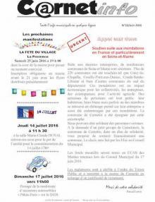 Vignette carnet info