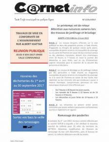 Vignette carnet info