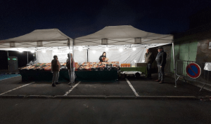 Marché mardi soir à Carnetin