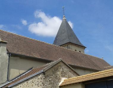 Clocher de l'eglise Saint Antoine